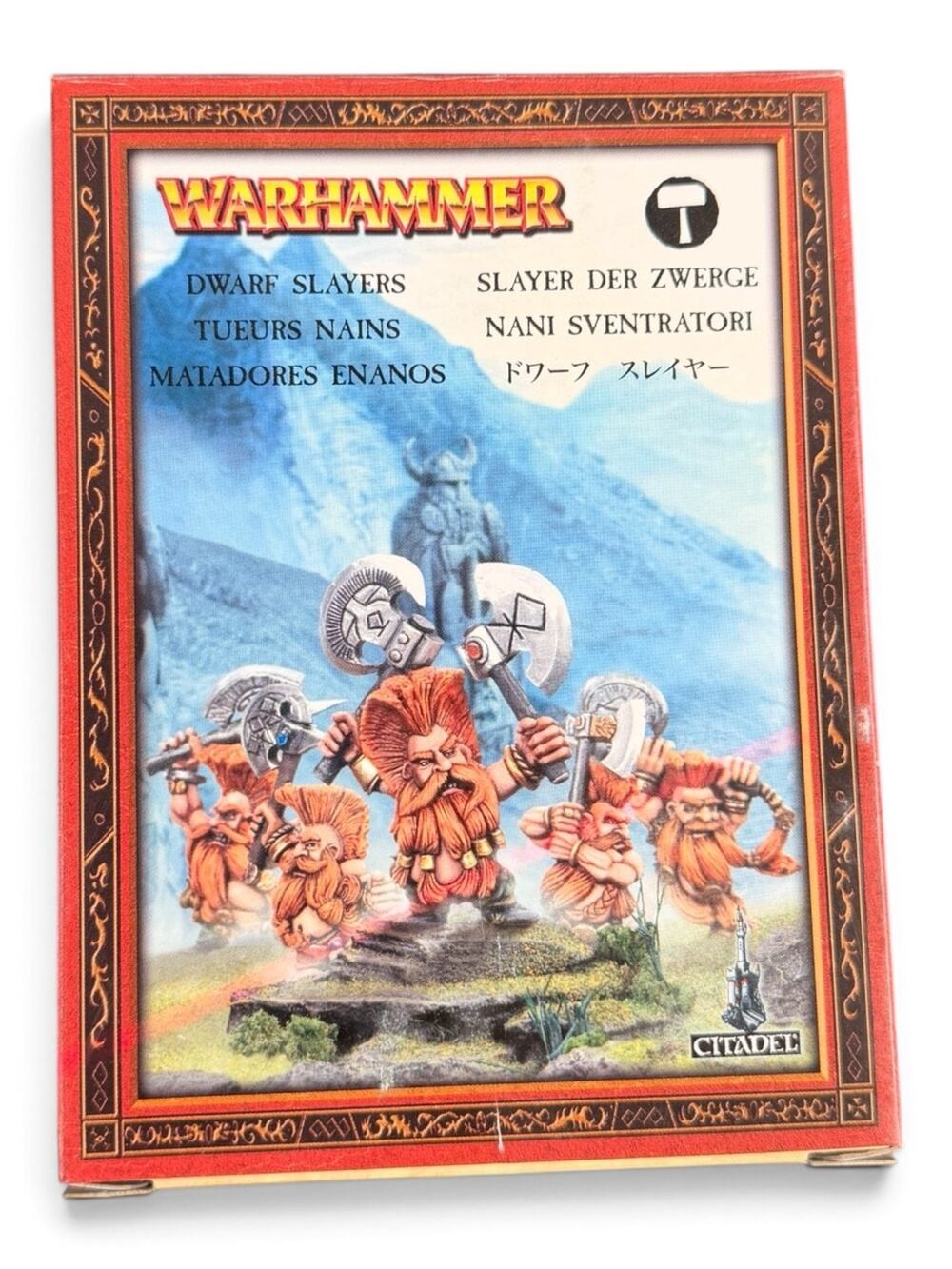Warhammer Fantasy Dwarf Slayers (x5) Games Workshop Citadel 2007 Used